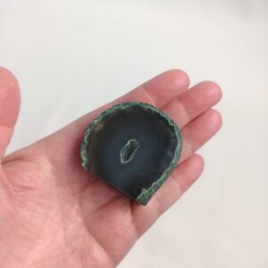 Agate Druze Half Polished