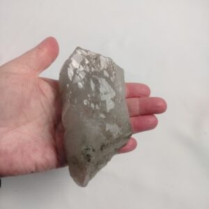 Alternative view of Cathedral Elestial Hematoid Chlorite Quartz Jan Coetzee Cluster