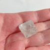 Clear Fluorite Octahedron Raw