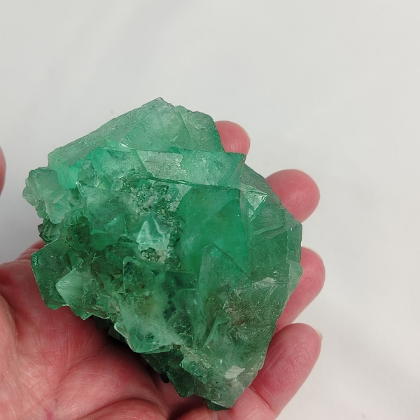 Green Fluorite Cluster